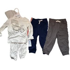Carter's Baby Size 12 month Outfit Cookies and Milk NWT plus 2 Pants